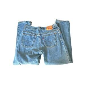 Levi’s 550 Classic Relaxed Tapered Jeans Women’s 12S Vintage Y2K 2000s Denim